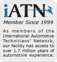 As members of the International Automotive Technicians' Network, our facility has access to over 1.7 million years of automotive experience.
